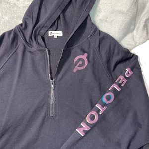 Peloton Women’s NWOT size L lightweight 1/4 zip Make Your Mark sweatshirt
